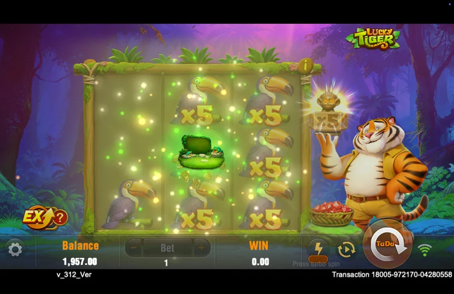 Lucky Tiger Slot TaDa Gaming