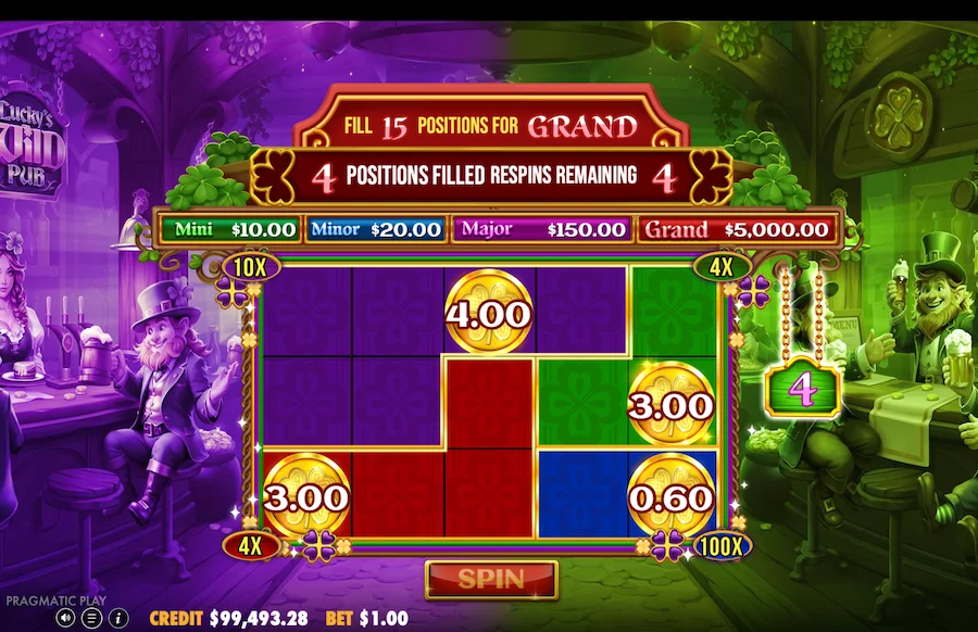 Luckys Wild Pub 2 Gameplay