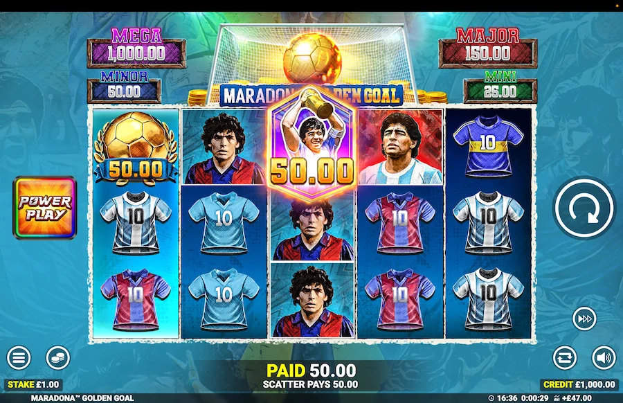 Maradona Golden Goal Gameplay