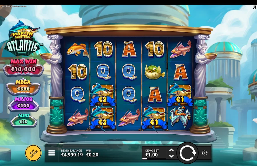 Marlin Masters Atlantis Gameplay