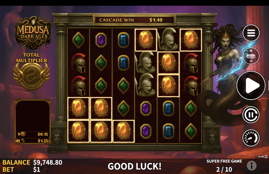 Gameplay Medusa Dark Ages