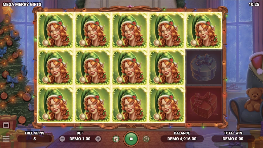 Mega Merry Gifts slot Evoplay