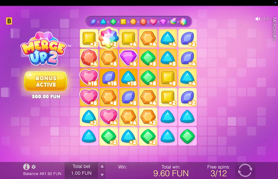 Merge Up 2 Slot BGaming