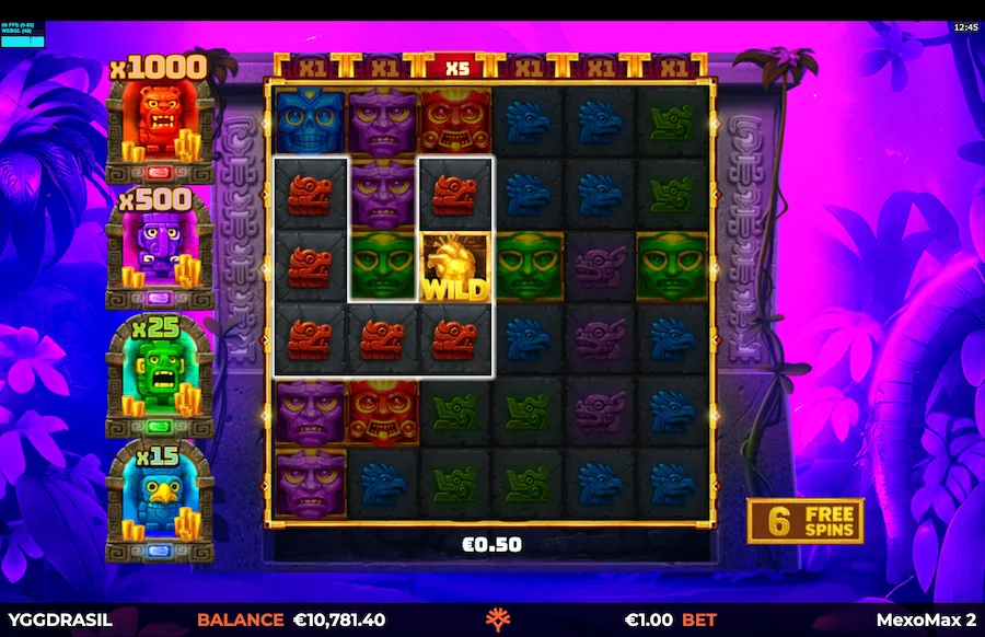 Mexomax 2 Slot Yggdrasil Gaming