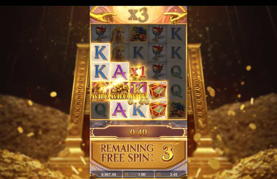 Midas Fortune Slot Free Spins Feature 