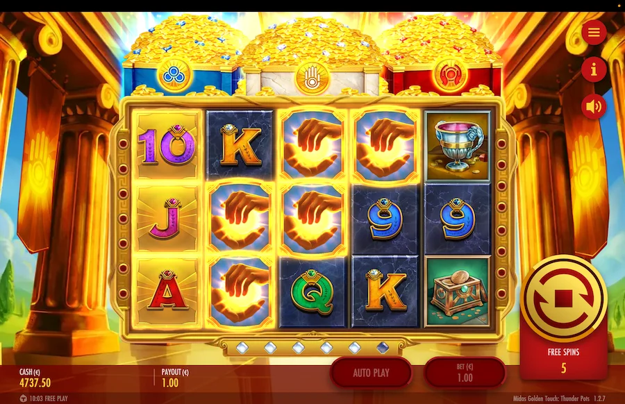 Midas Golden Touch Thunderpots