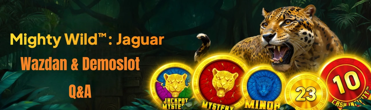 Mighty Wild Jaguar Wazdan Demoslot Banner