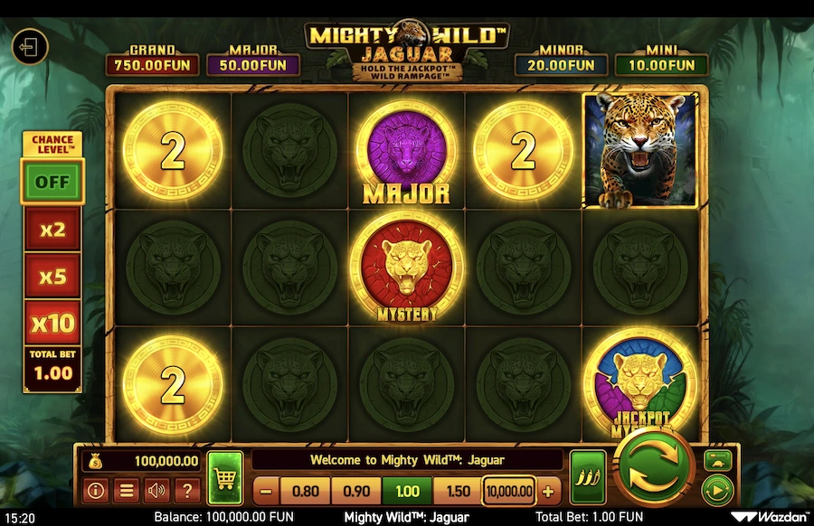 Mighty Wild Jaguar Wazdan