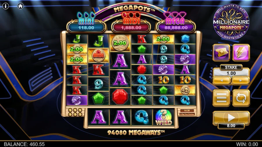 Slot Millionaire Megapots Big Time Gaming