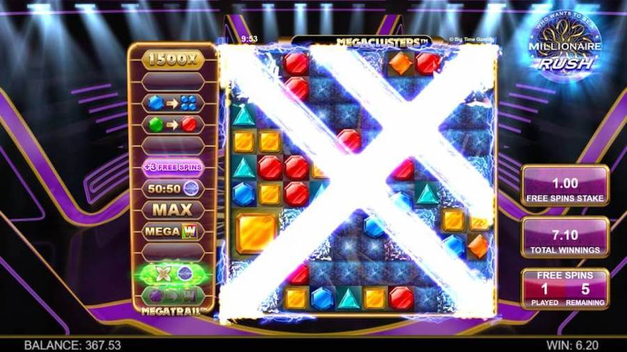 Millionaire Rush Megaclusters Bertema Acara TV Hit Yang Ingin Menjadi Jutawan