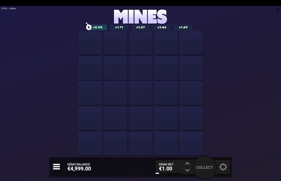 Hacksaw Gaming's Mines