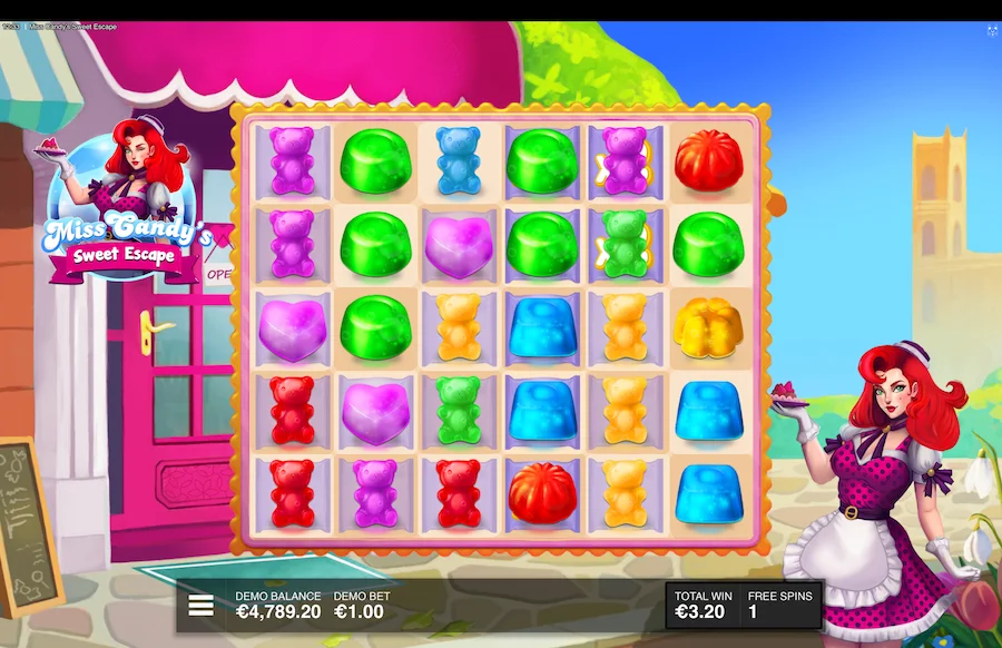 Miss Candys Sweet Escape Slot Kitsune Studios