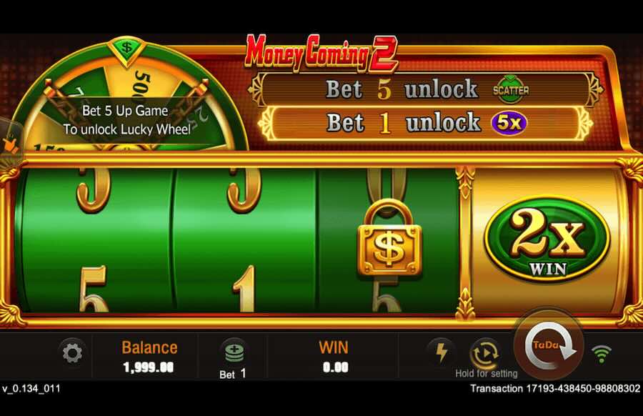 Money Coming 2 Slot Base Game