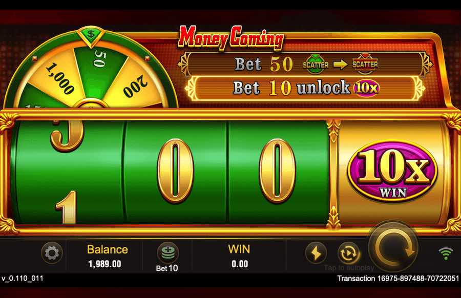 Money Coming Base Game