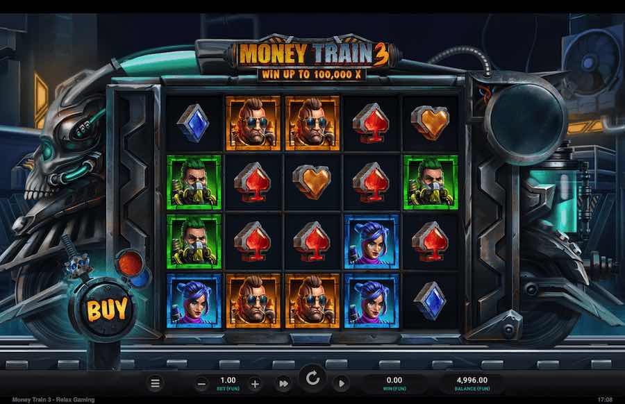 Money Train 3 Slot Base Game