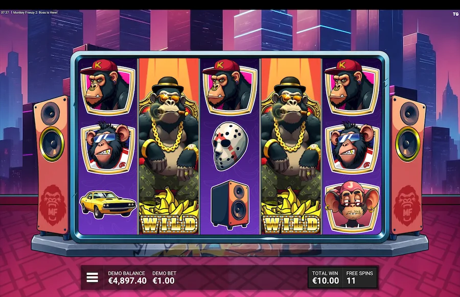 Monkey Frenzy 2 Boss Is Here Slot Trusty Gaming