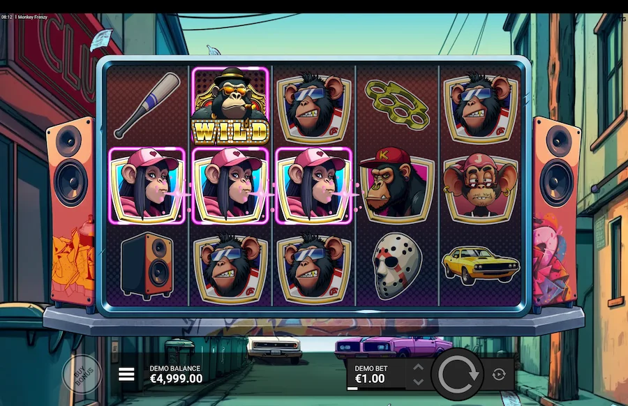 Monkey Frenzy Slot Trusty Gaming