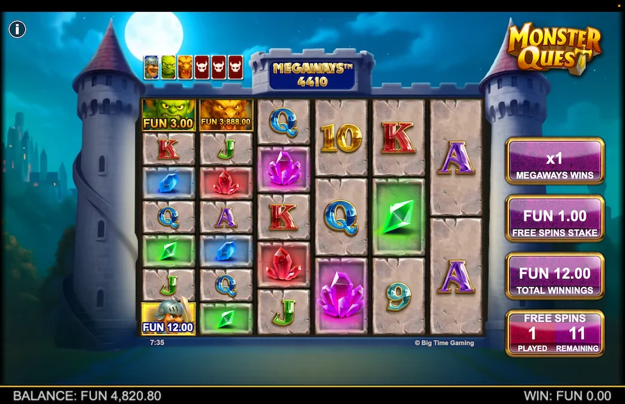 Monster Quest Gameplay