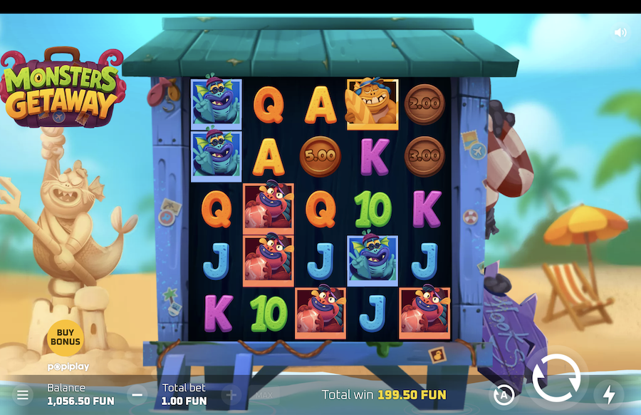 Monsters Getaway Slot Popiplay