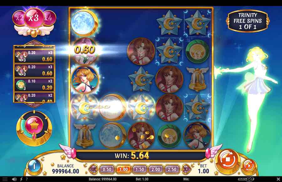 Moon Princess Trinity Slot Bonus Feature