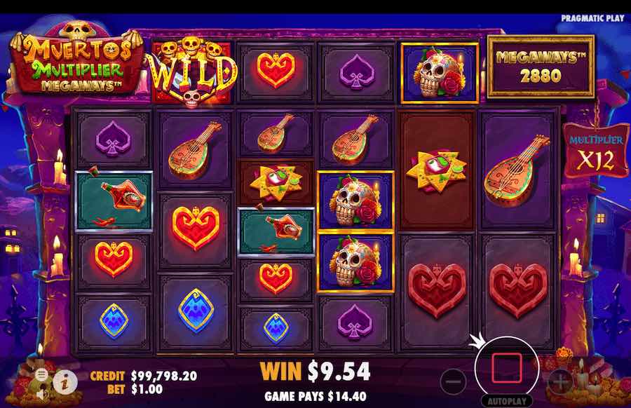 Muertos Multiplier Megaways slot free spins feature