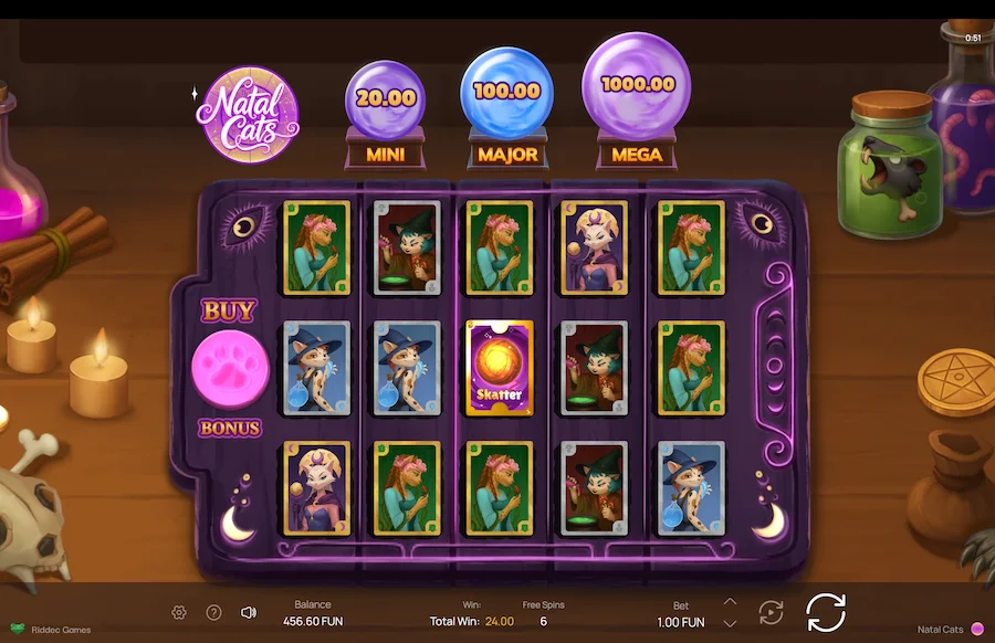 Gameplay Natal Cats
