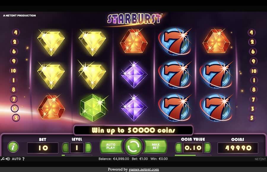 Casinos Often Give Free Spins With No Deposit On Netents Starburst Slot