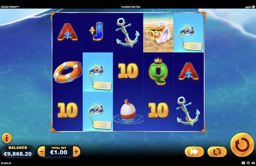Ocean Frenzy Slot Playtech