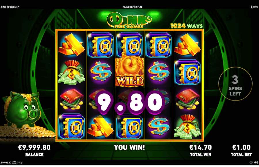 Oink Oink Oink Slot Free Spins Feature