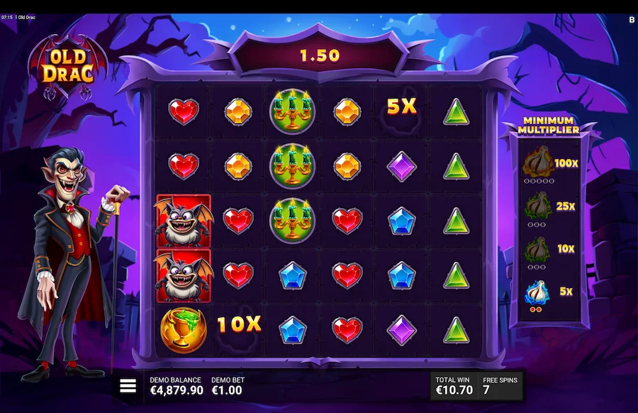 Old Drac Slot Backseat Gaming