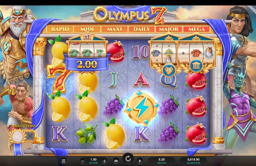 Olympus 7s Dream Drop Slot Relax Gaming