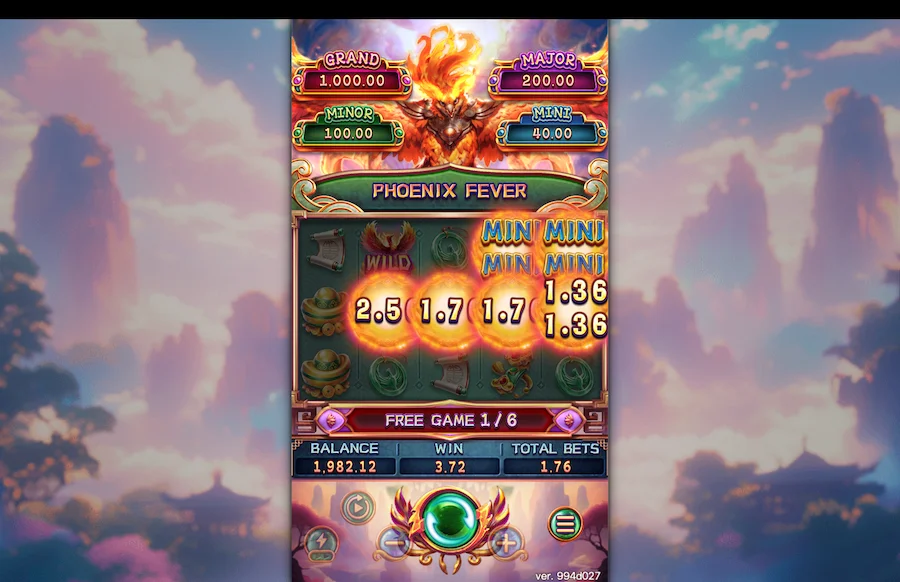 Phoenix Fever Slot Fa Chai Gaming