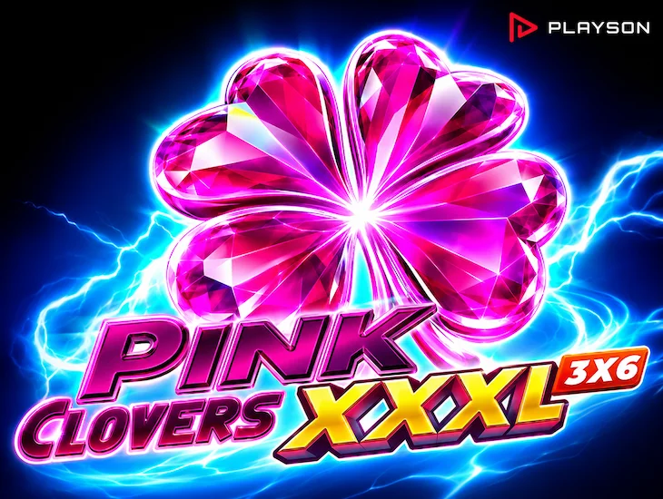 Spanduk Pink Clovers XXXL