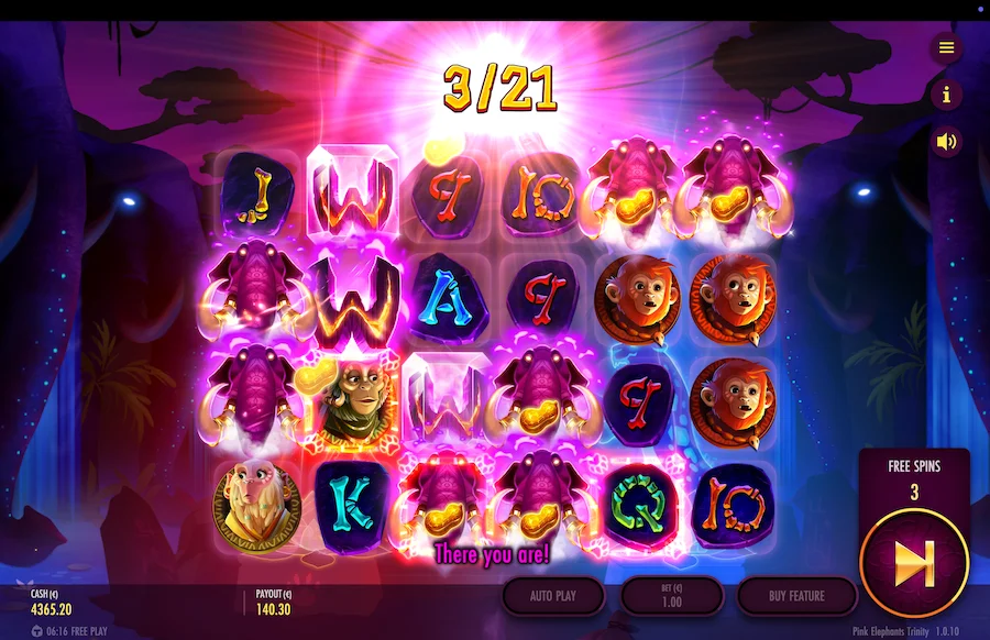 Pink Elephants Trinity Slot Thunderkick