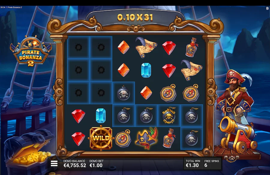 Pirate Bonanza 2 Slot