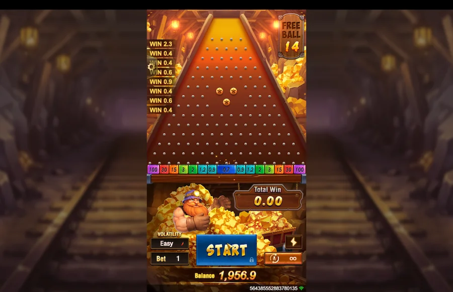 Plinko Of Mine Slot TaDa Gaming