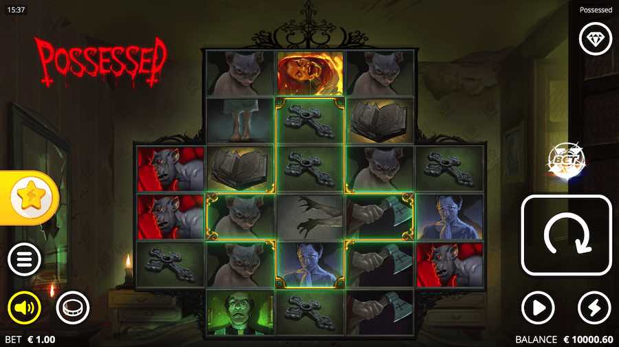 Possessed Slot Base Game