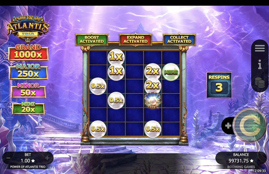 Power Of Atlantis Trio Slot