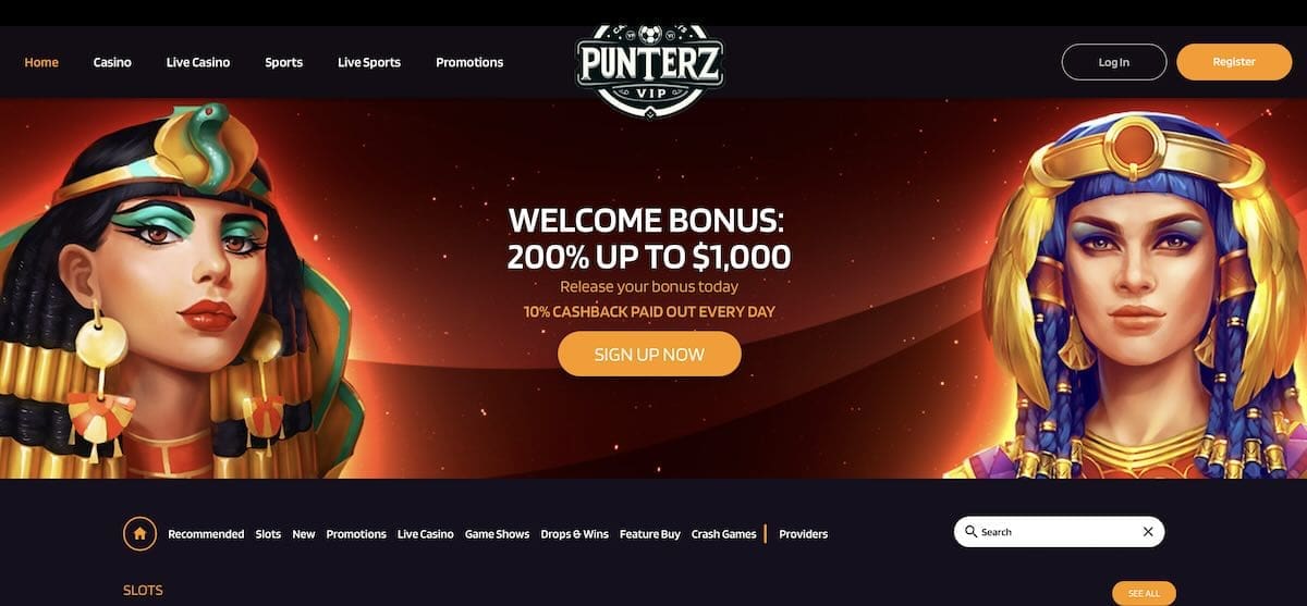 Punterz Casino