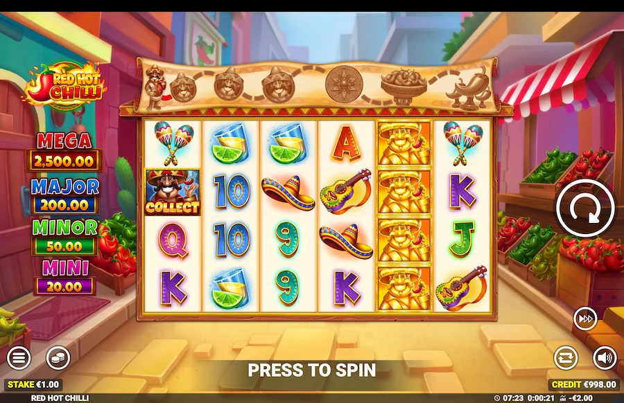 Gameplay Red Hot Chilli