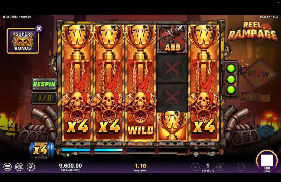 Reel Rampage Slot Slotmill