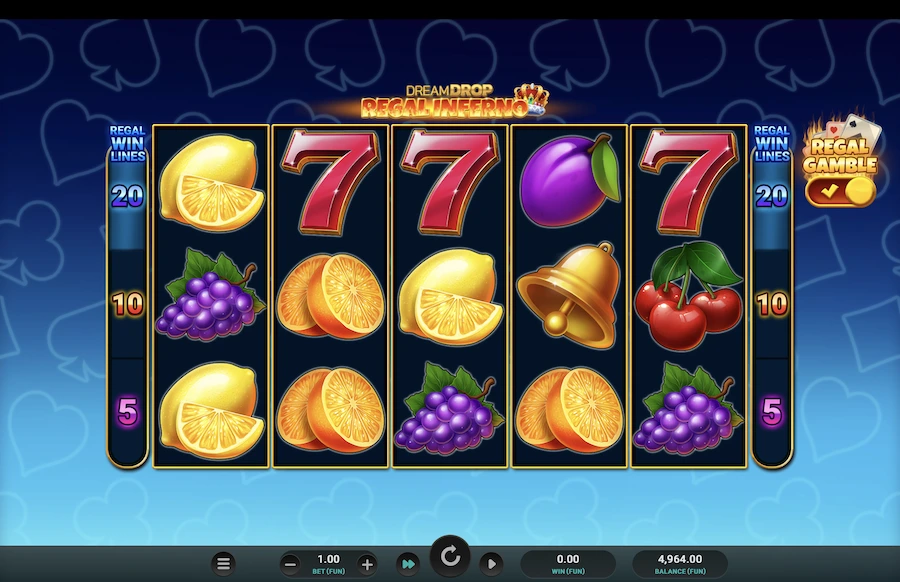 Regal Inferno Dream Drop slot Relax Gaming