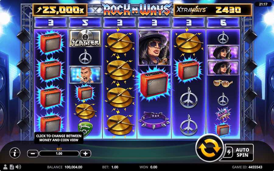 Play With 6 Reels, 262,144 Paylines, And Win Up To 26,541x Your Stake In Swintt's Rock 'n' Ways Xtraways Online Slot