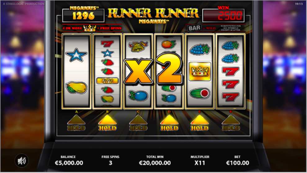 Each Successful Reaction During The Free Spins On Runner Runner Megaways™ Will Increase You Win Multiplier By X1