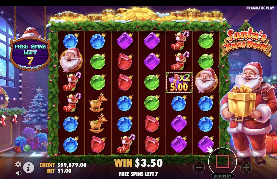 Permainan slot Santa's Xmas Rush