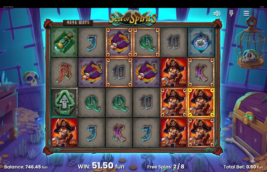 Sea Of Spirits Slot Push Gaming