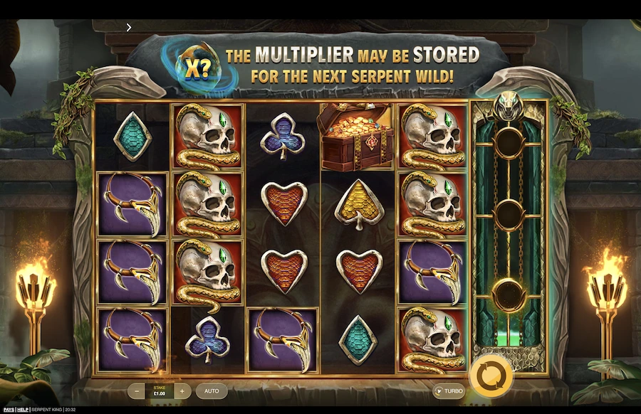 Serpent King Slot NetEnt