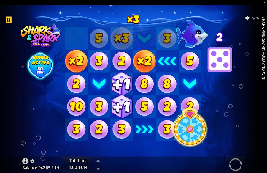 Shark And Spark Gameplay