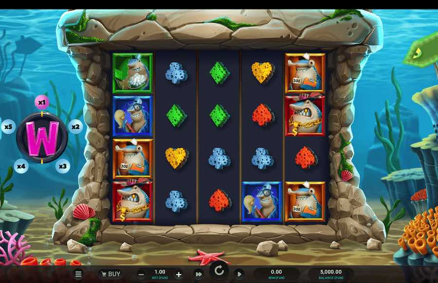 Shark Wash Slot Base Game