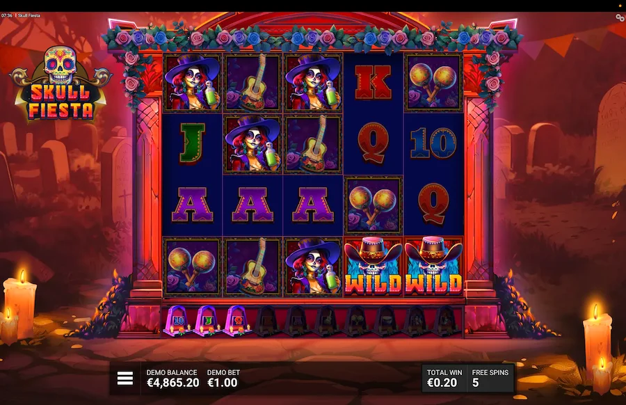 Skull Fiesta Gameplay